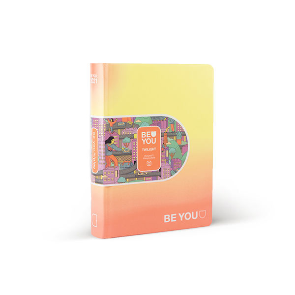 Bild von BE-YOU KALENDER AGENDA EASY COLOR 12,5X17,2X2,6 CM 2020-2021 - SORTIMENT "B"
