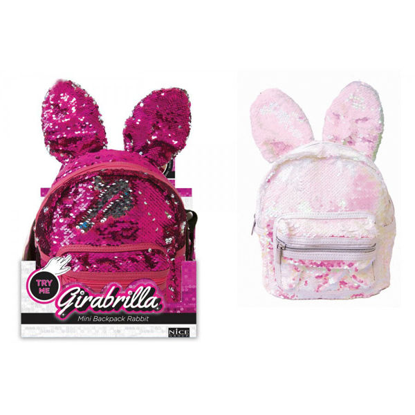 Bild von Girabrilla Hase Mini Rucksack Rucksack (1 Stück farblich sortiert) (02509)