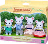 Bild von Familie der weißen Marshmallow-Mäuse