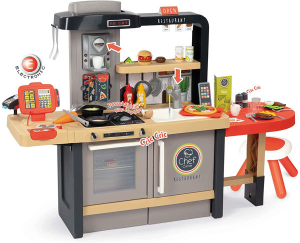 Bild von Chef Corner Restaurant Kitchen mit 70 Zubehörteilen