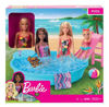 Bild von Barbie GHL91 Puppen-Spielset mit Pool und Zubehör