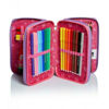 Bild von Schoolpack Seven Ledtech Girl Big Extensible Backpack Case 3 Zip ausgestattet