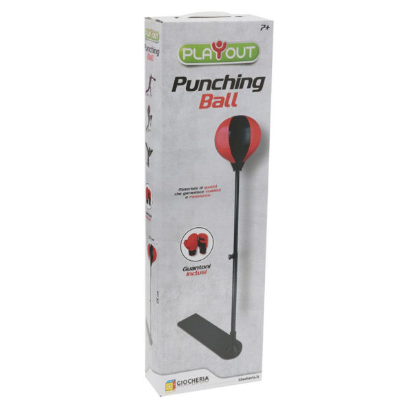 Bild von STANZBALL MIT PLATTFORM UND HANDSCHUHEN