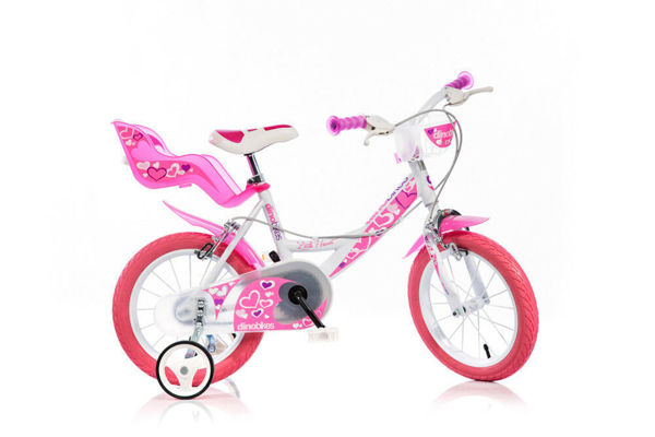 Bild von 16 Zoll Little Hearts Kinderfahrrad