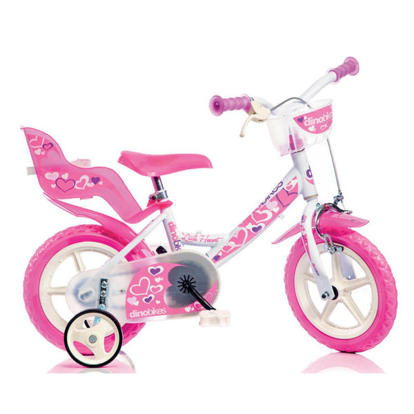 Bild von Fahrrad für Mädchen 12 "Eva Little Heart 1 Brake 124RLN