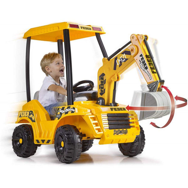 Bild von SUPER DIGGER ELEKTROFAHRZEUG 12V BAGGER