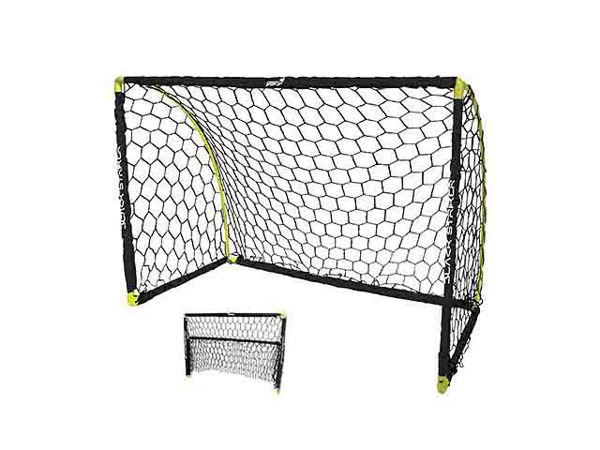 Bild von SPIEL "FALTBARES FUSSBALLTOR" MIT BALL UND PUMPE ZUM AUFBLASEN 90x59x61