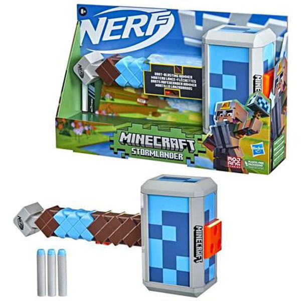 Bild von Nerf Minecraft, Stormlander Dart-Wurfhammer