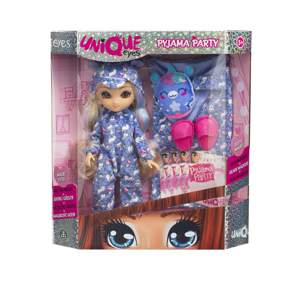 Bild von Einzigartige Augen-Puppen-Pyjama-Party