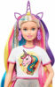 Bild von Barbie Fantasy Haarpuppe mit New Look Meerjungfrau und Einhorn