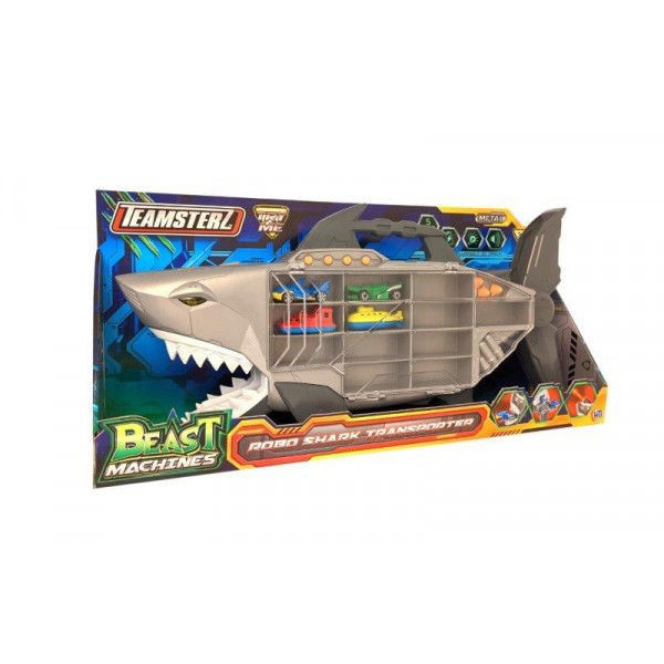 Bild von TEAMSTERZ BEAST MASCHINEN ROBO SHARK TRANSPORTER