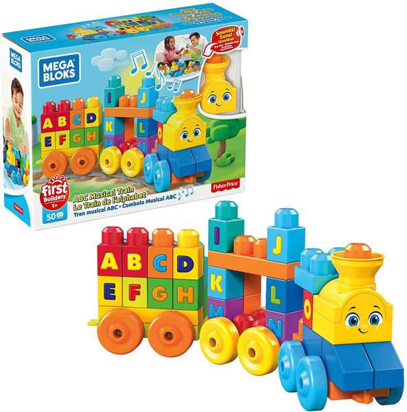 Bild von Mega Bloks - Lernen Sie mit dem Zug