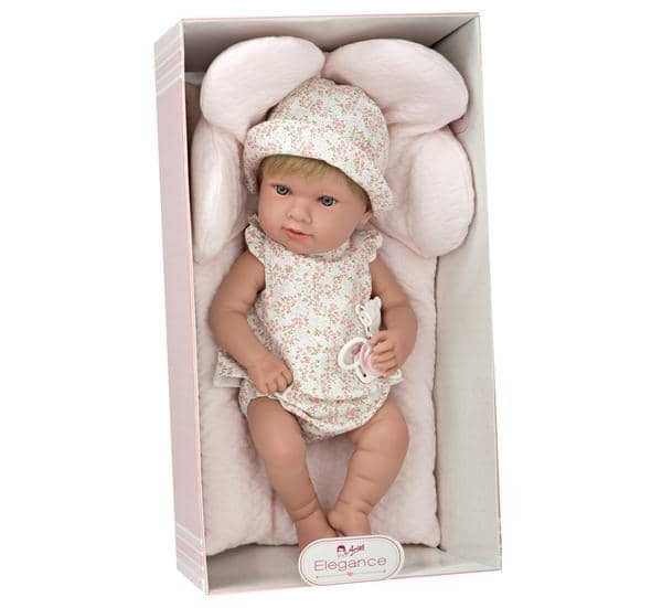 Bild von ARIAS-PUPPE 42CM GÄNSEBLÜMISCHES BLUMENKLEID IN PINK