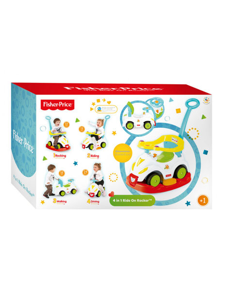 Bild von Primipassi 4 In 1 Con Asta Fisher Price