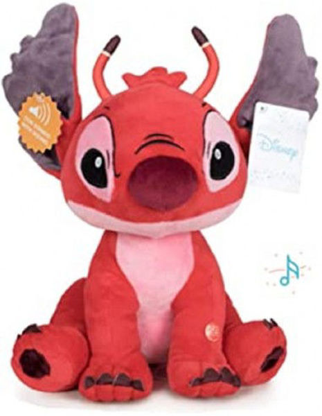 Bild von Leroy Stich Rosso Peluche C/suono Cm.35
