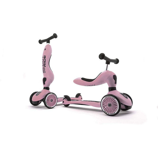 Bild von Highwaykick1-SCOOT AND RIDE ROSA Cabrio-Roller