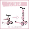 Bild von Highwaykick1-SCOOT AND RIDE ROSA Cabrio-Roller