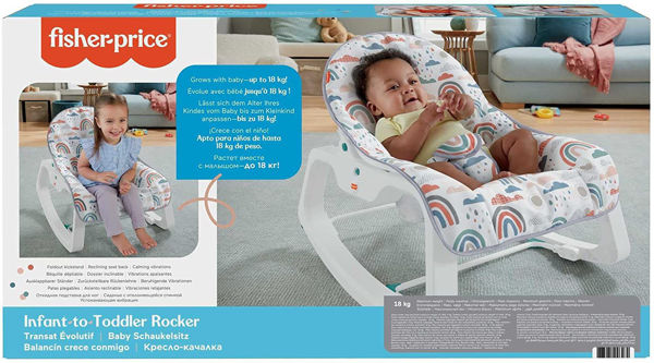 Bild von Fisher-price Infant-to-toddler Ralax-swing Rainbow Plan