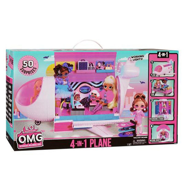 Bild von Lol Surprise Omg Aeroplano 4 In 1 Con 50 Accessori