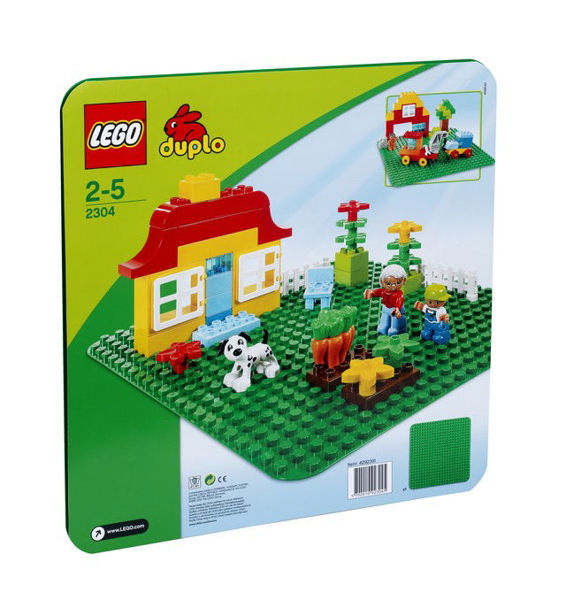 Bild von Lego duplo grüner Sockel