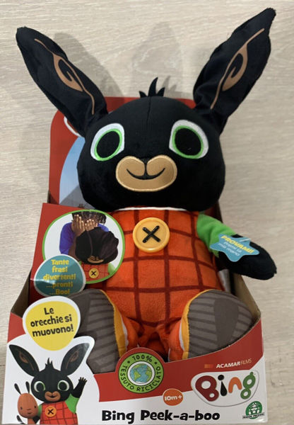 Bild von Bing Peek A Boo Peluche 28 Cm Interattivo