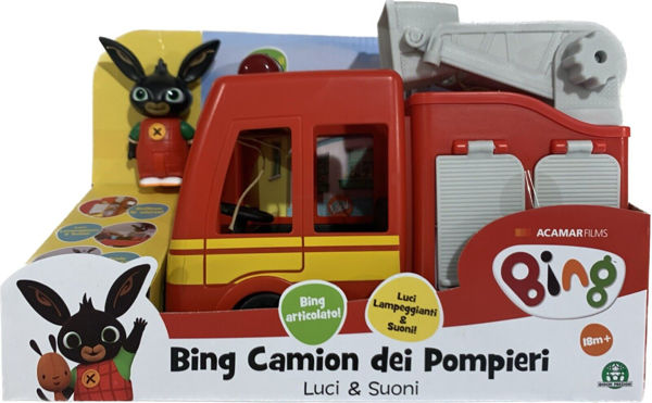 Bild von Bing Camion Dei Pompieri Luci E Suoni