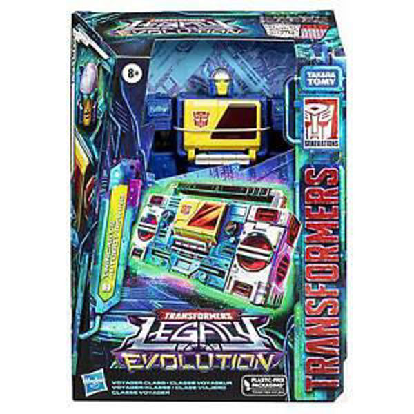 Bild von Transformers Generations Legacy Evolution Voyager Class Action Figura Twincast E Autobot Rewind 18 Cm Hasbro