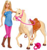 Bild von Barbie Con Cavallo Fxh13