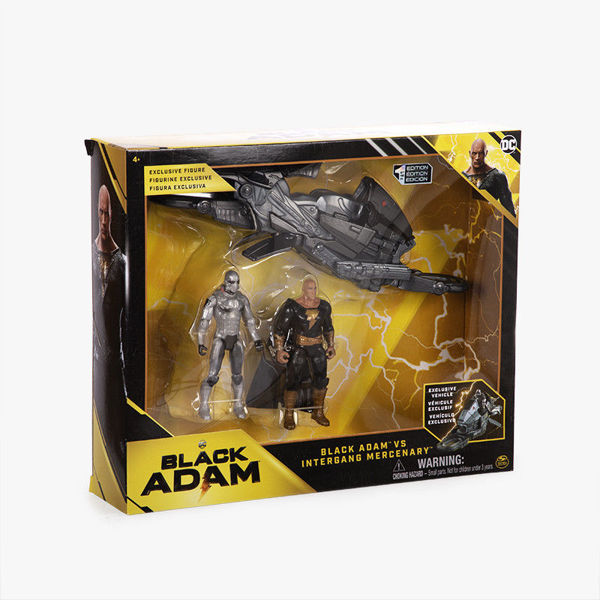 Bild von Black Adam Vs Intergang Mercenary Con Navicella
