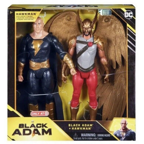 Bild von Personaggi Snodabili Black Adam E Hawkman 30 Cm