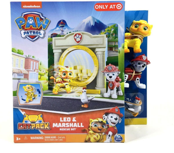 Bild von Cat Pack Leo & Marshall & Chickaletta Rescue Figure Set Nuovo
