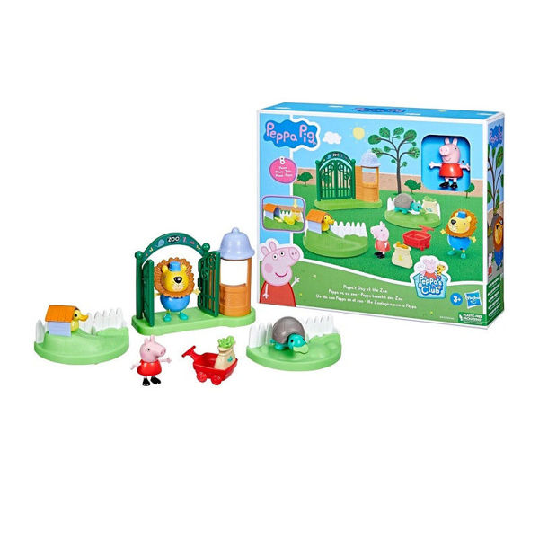 Bild von Peppa Pig Giorno Allo Zoo Playset Giocattolo