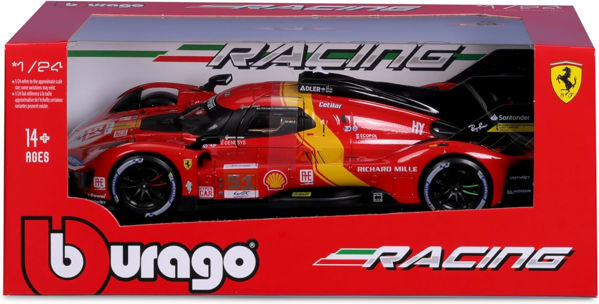 Bild von Ferrari 499p Lmh (2023 24h Le Mans Champion) 1:24