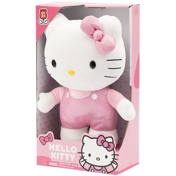 Bild von Peluche Hello kitty Pink Spot Sparkl 30cm
