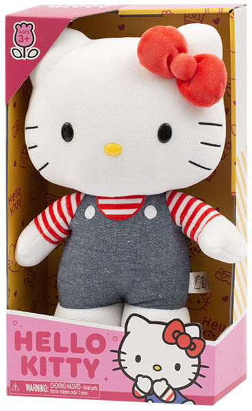 Bild von Peluche Hello kitty Blu Denim 30cm