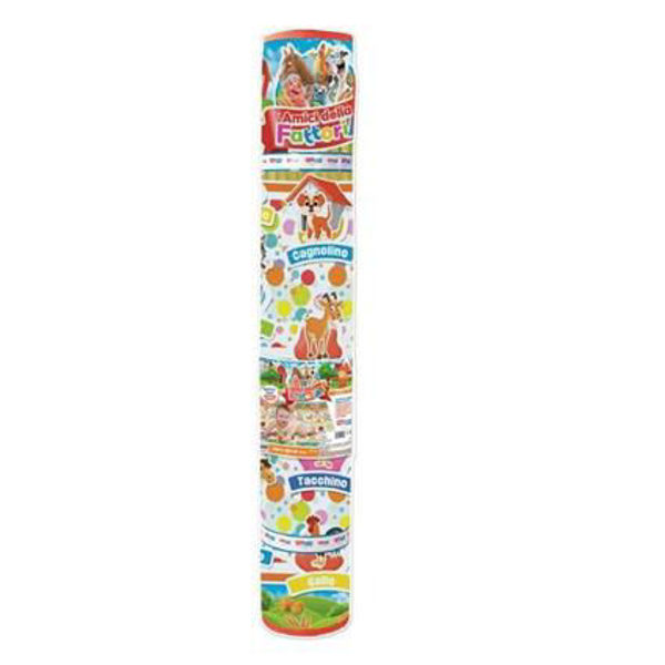 Bild von Tappetone Amici Della Fattoria 200x150cm.