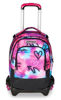 Bild von Zaino Trolley Seven Jack 3 Ruote Staccabile Sprint Paint Girl