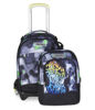 Bild von Zaino Trolley Seven Jack 3 Ruote Staccabile Sprint Paint Boy