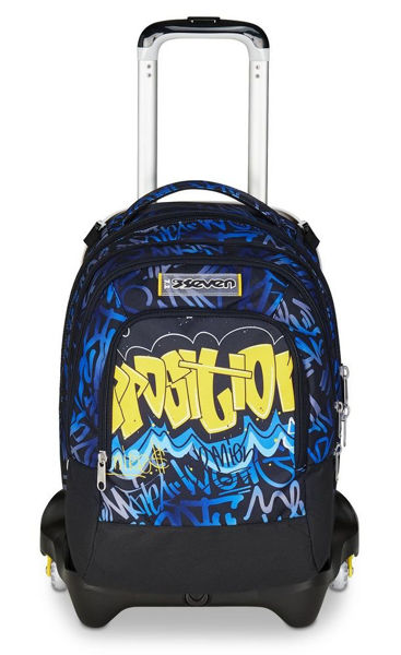Bild von Trolley Backpack Seven Jack 3 Wheels Detach Hidden Spot Boy