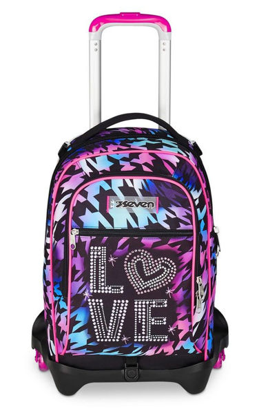 Bild von Trolley Backpack Seven Jack 3 Wheels Glow Love