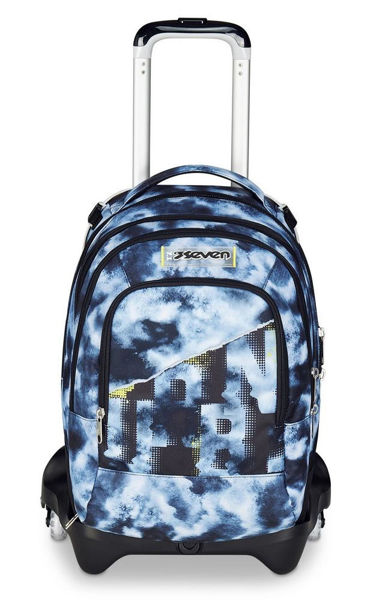 Bild von Trolley Backpack Seven Jack 3 Wheels Detach Shady Dye Boy