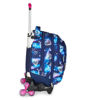 Bild von Trolley Backpack Seven Jack 3 Wheels Detach Gloomy Heart