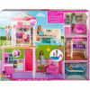 Bild von Barbie Casa Delle Bambole Villa Con 3 Bambole Ed Accessori Glh56