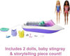 Bild von Barbie - Playset Sirene Con 2 Bambole Malibu E Brooklyn E Barca Lunga 46+ Cm