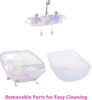 Bild von Glitter Babyz Vasca Magica Con Bolle, Cambio Colore