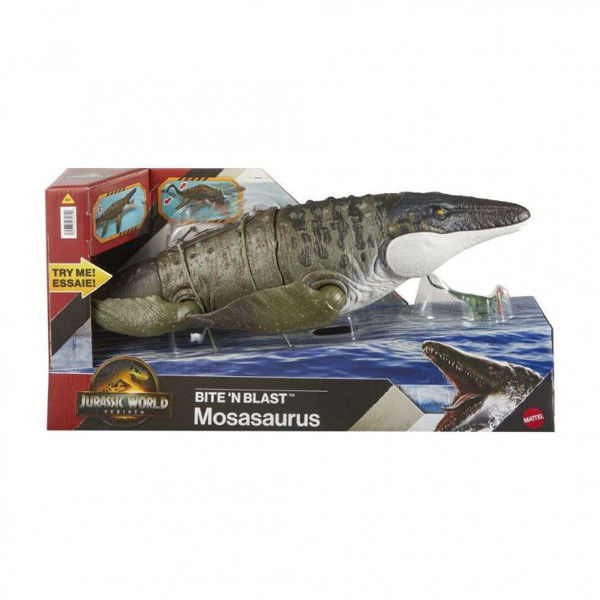 Bild von Jurassic World Rebirth Bite N Blast Mosasaurus
