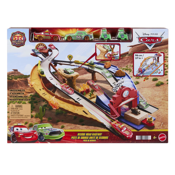 Bild von Disney Cars Radiator Springs Race & Rescue Raceway Playset