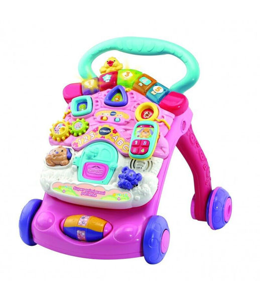 Bild von Super Primi Passi Parlante 2 In 1 Vtech Rosa 80-505659
