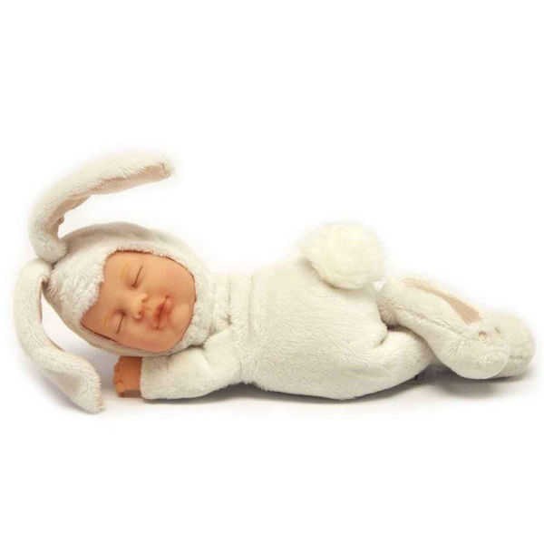 Bild von Bambola Anne Geddes 23 Cm - Coniglio Bianco