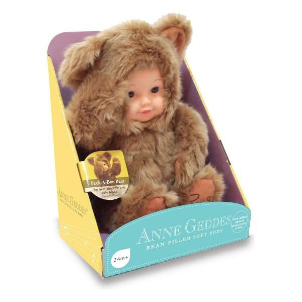Bild von Bambola Baby Peek A Boo Bear Peluche 30cm Anne Geddes